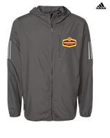Wyoming Valley West HS Baseball Board - Mens Adidas Full Zip Jacket