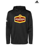 Wyoming Valley West HS Baseball Board - Mens Adidas Hoodie