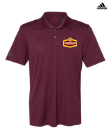 Wyoming Valley West HS Baseball Board - Mens Adidas Polo