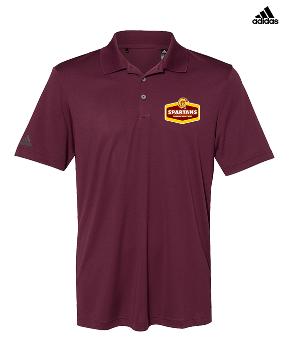 Wyoming Valley West HS Baseball Board - Mens Adidas Polo