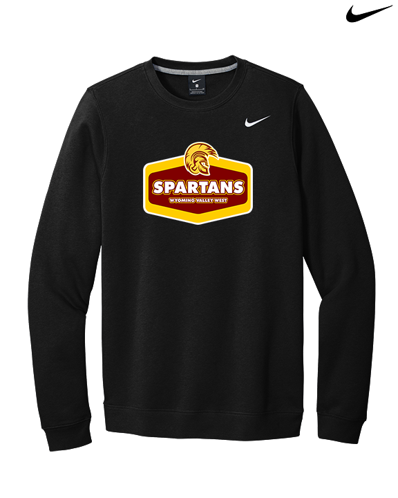 Wyoming Valley West HS Baseball Board - Mens Nike Crewneck