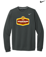 Wyoming Valley West HS Baseball Board - Mens Nike Crewneck