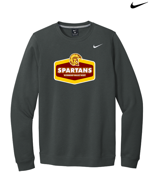 Wyoming Valley West HS Baseball Board - Mens Nike Crewneck