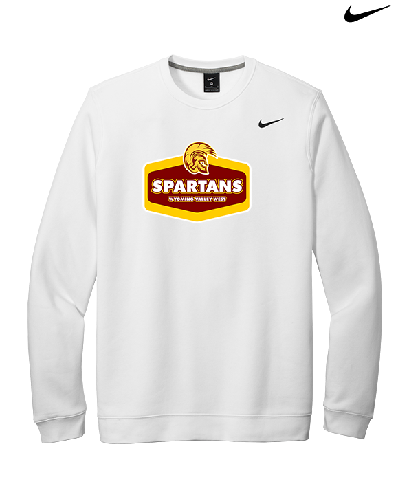 Wyoming Valley West HS Baseball Board - Mens Nike Crewneck