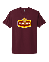 Wyoming Valley West HS Baseball Board - Mens Select Cotton T-Shirt