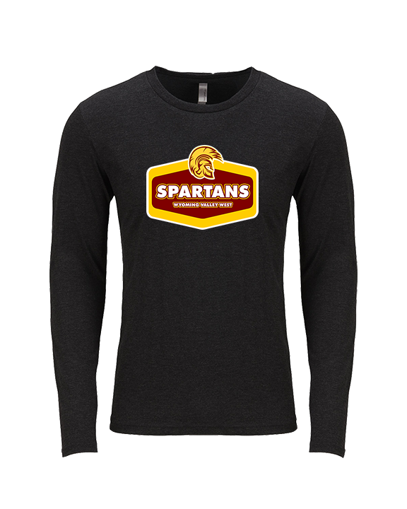 Wyoming Valley West HS Baseball Board - Tri-Blend Long Sleeve