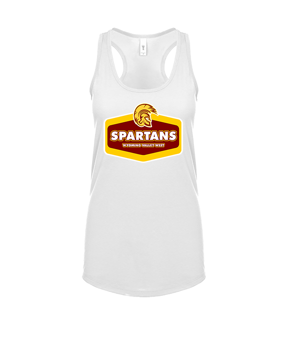 Wyoming Valley West HS Baseball Board - Womens Tank Top