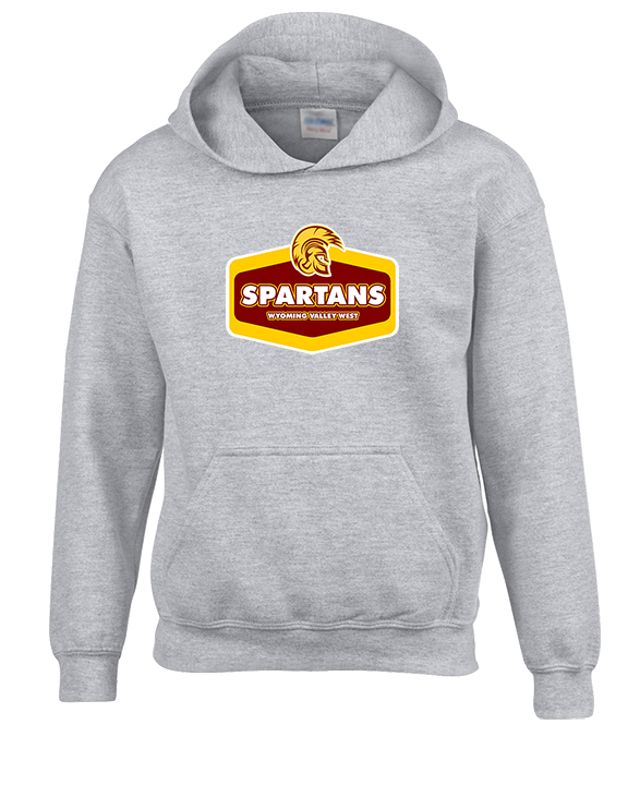 Wyoming Valley West HS Baseball Board - Youth Hoodie