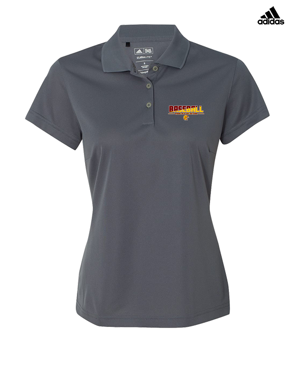 Wyoming Valley West HS Baseball Cut - Adidas Womens Polo