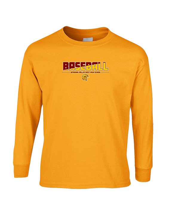 Wyoming Valley West HS Baseball Cut - Cotton Longsleeve