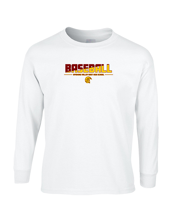 Wyoming Valley West HS Baseball Cut - Cotton Longsleeve