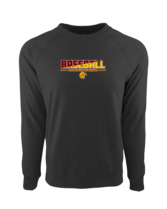 Wyoming Valley West HS Baseball Cut - Crewneck Sweatshirt