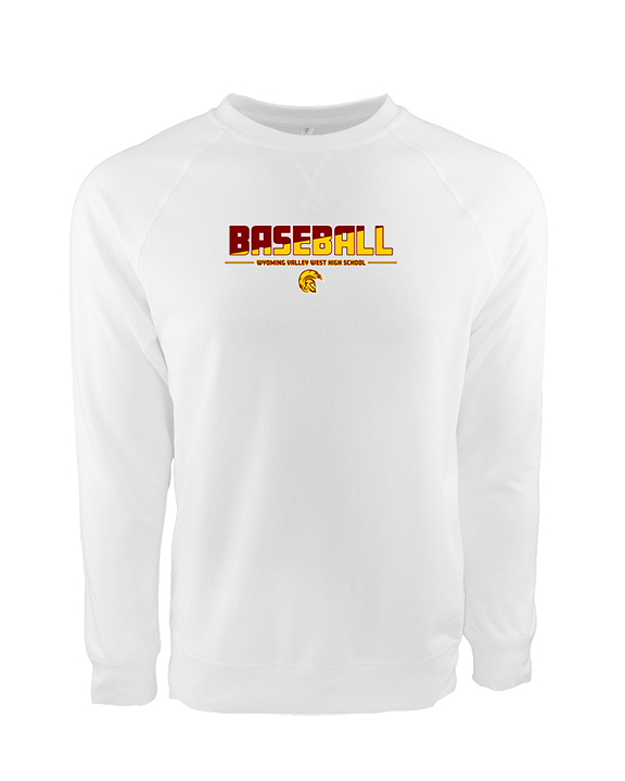 Wyoming Valley West HS Baseball Cut - Crewneck Sweatshirt