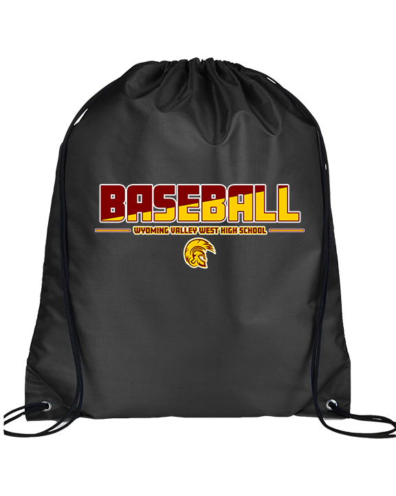Wyoming Valley West HS Baseball Cut - Drawstring Bag