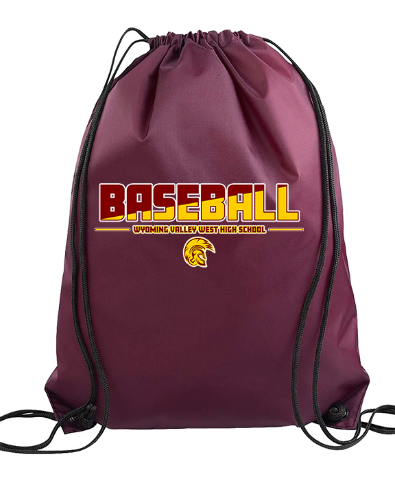 Wyoming Valley West HS Baseball Cut - Drawstring Bag