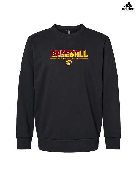 Wyoming Valley West HS Baseball Cut - Mens Adidas Crewneck