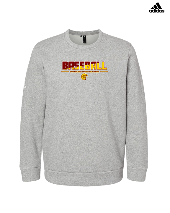 Wyoming Valley West HS Baseball Cut - Mens Adidas Crewneck