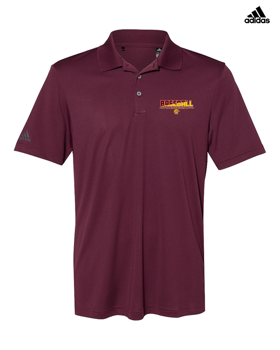 Wyoming Valley West HS Baseball Cut - Mens Adidas Polo