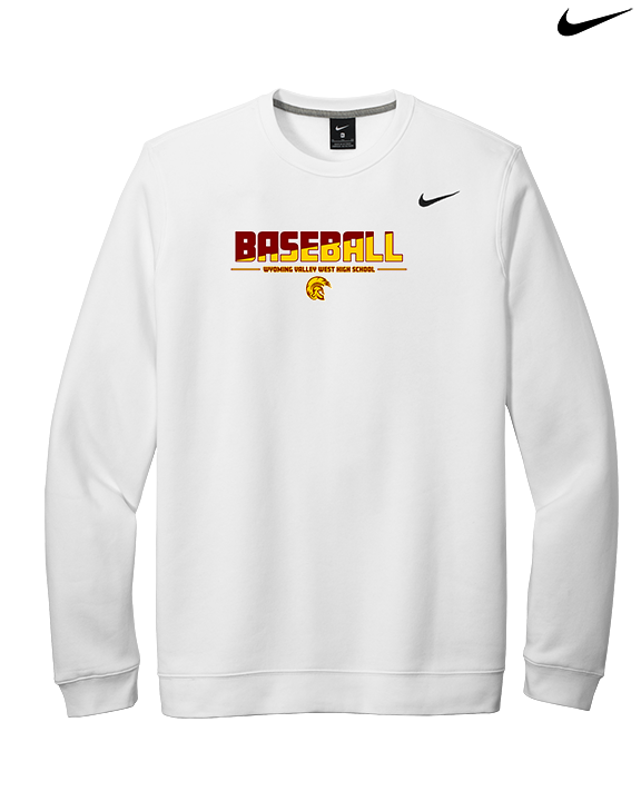Wyoming Valley West HS Baseball Cut - Mens Nike Crewneck