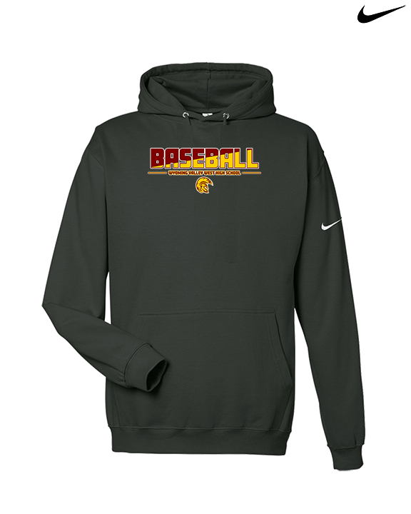 Wyoming Valley West HS Baseball Cut - Nike Club Fleece Hoodie