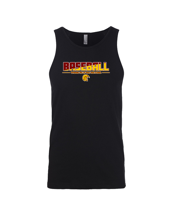 Wyoming Valley West HS Baseball Cut - Tank Top
