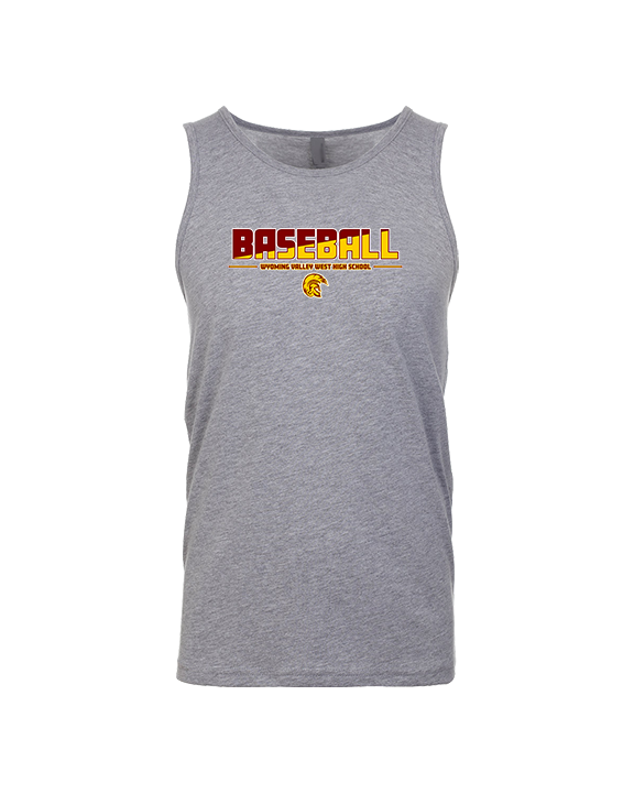 Wyoming Valley West HS Baseball Cut - Tank Top