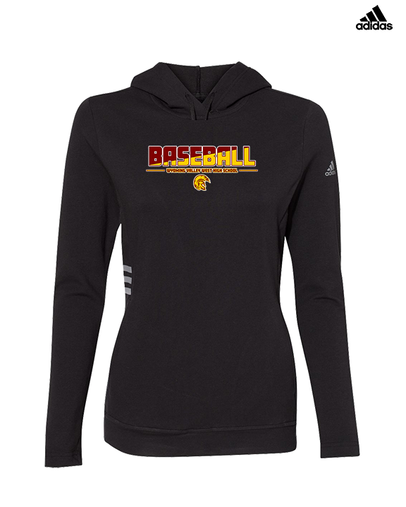Wyoming Valley West HS Baseball Cut - Womens Adidas Hoodie