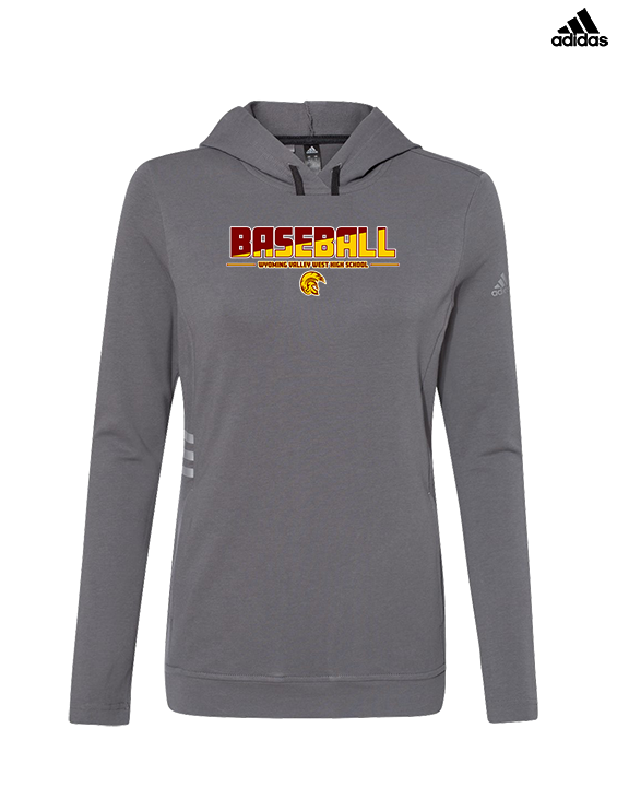 Wyoming Valley West HS Baseball Cut - Womens Adidas Hoodie