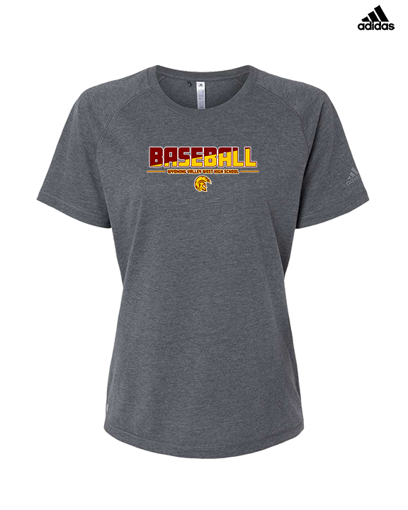 Wyoming Valley West HS Baseball Cut - Womens Adidas Performance Shirt