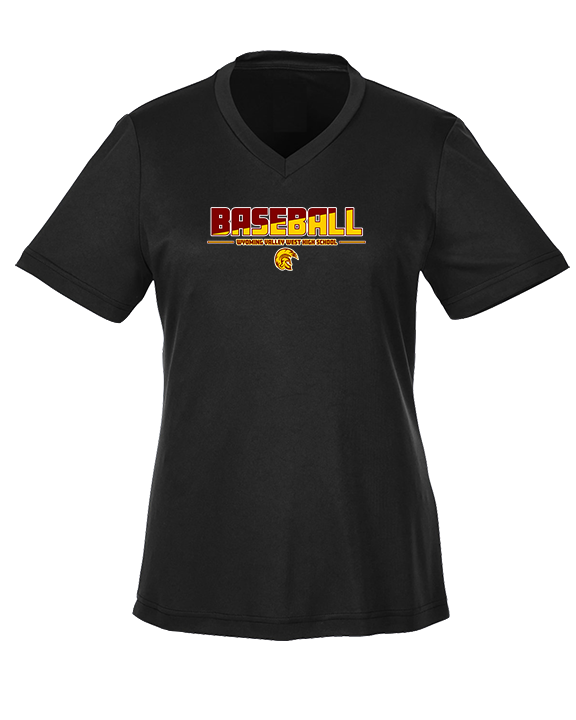 Wyoming Valley West HS Baseball Cut - Womens Performance Shirt