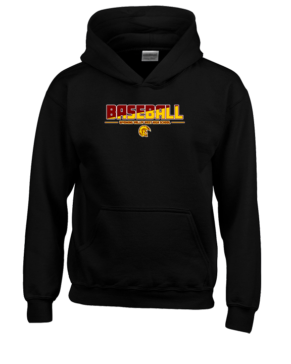 Wyoming Valley West HS Baseball Cut - Youth Hoodie