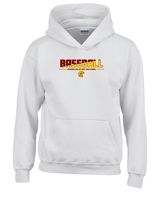 Wyoming Valley West HS Baseball Cut - Youth Hoodie
