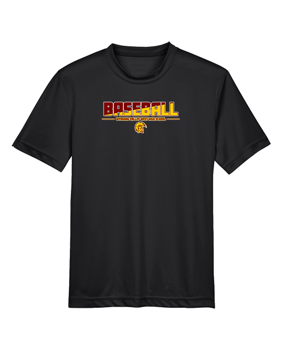 Wyoming Valley West HS Baseball Cut - Youth Performance Shirt