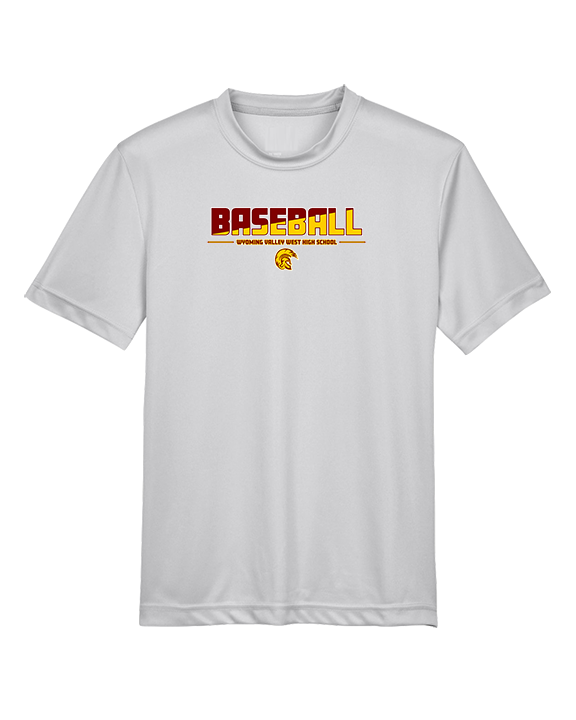 Wyoming Valley West HS Baseball Cut - Youth Performance Shirt
