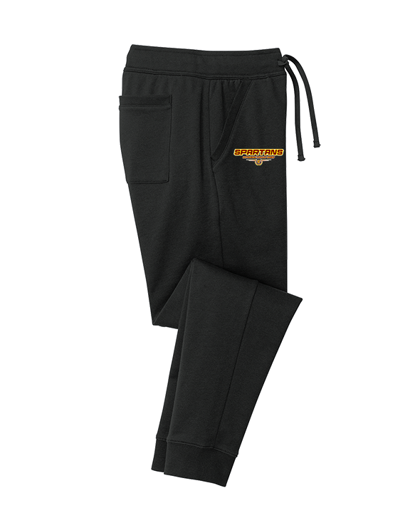 Wyoming Valley West HS Baseball Design - Cotton Joggers