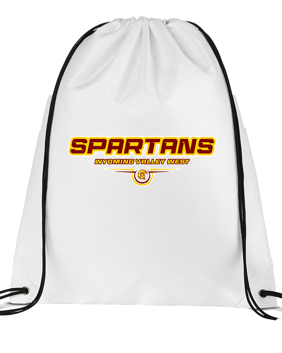 Wyoming Valley West HS Baseball Design - Drawstring Bag