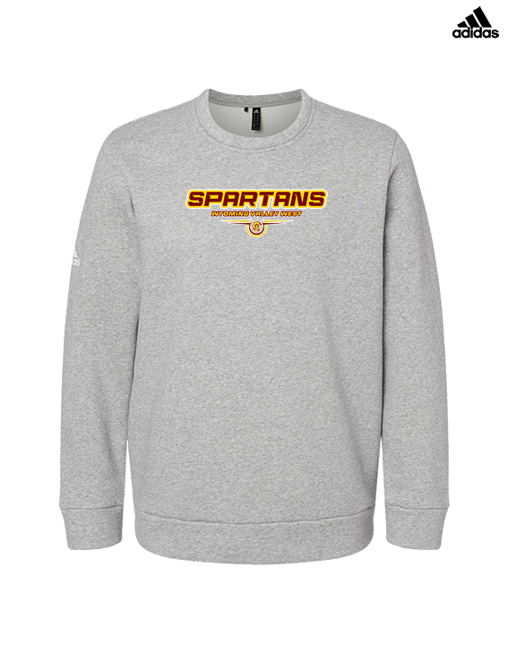 Wyoming Valley West HS Baseball Design - Mens Adidas Crewneck
