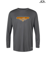 Wyoming Valley West HS Baseball Design - Mens Oakley Longsleeve