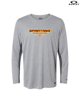 Wyoming Valley West HS Baseball Design - Mens Oakley Longsleeve