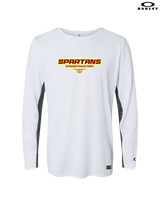 Wyoming Valley West HS Baseball Design - Mens Oakley Longsleeve