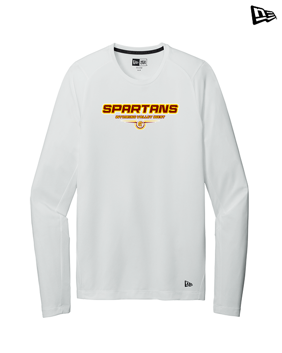 Wyoming Valley West HS Baseball Design - New Era Performance Long Sleeve