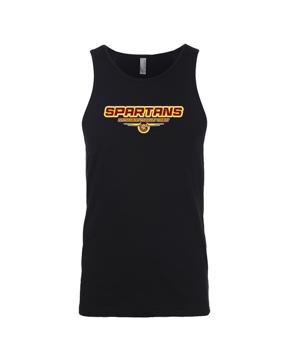 Wyoming Valley West HS Baseball Design - Tank Top
