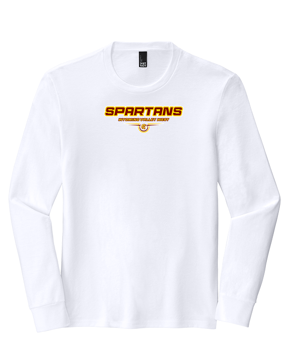 Wyoming Valley West HS Baseball Design - Tri-Blend Long Sleeve