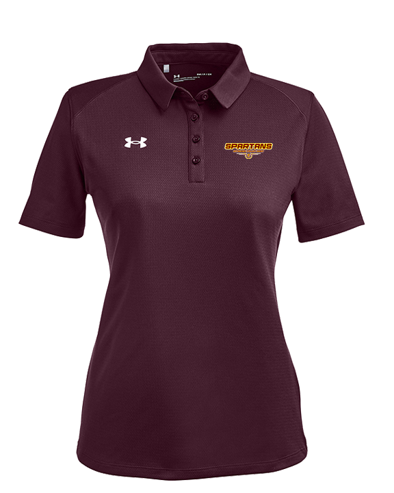 Wyoming Valley West HS Baseball Design - Under Armour Ladies Tech Polo