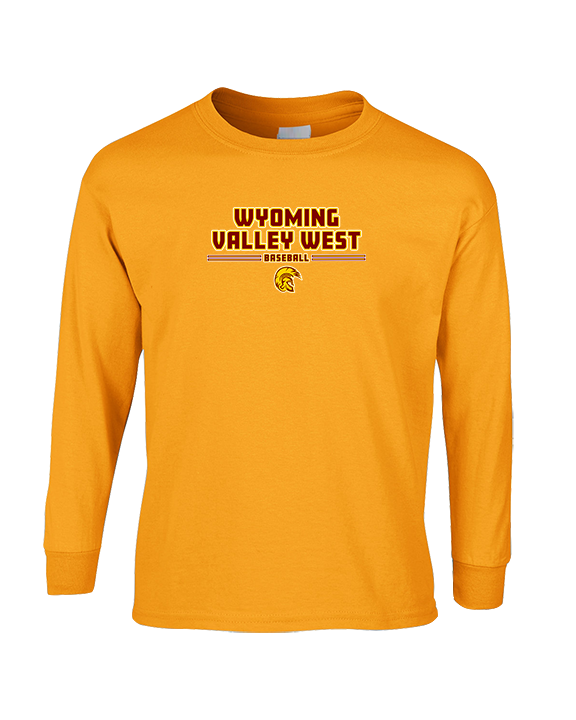 Wyoming Valley West HS Baseball Keen - Cotton Longsleeve