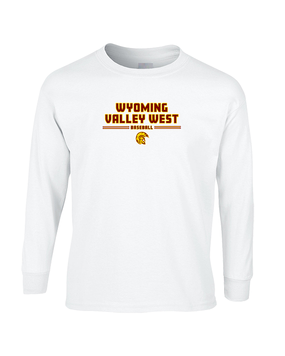 Wyoming Valley West HS Baseball Keen - Cotton Longsleeve
