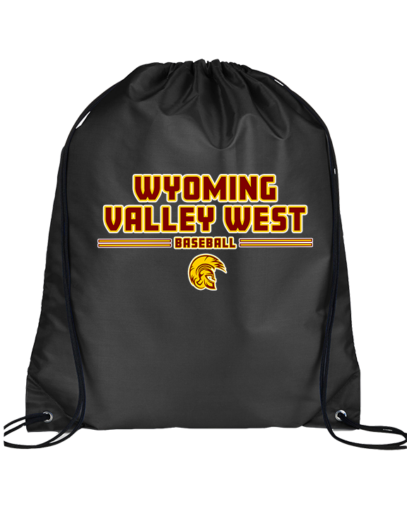 Wyoming Valley West HS Baseball Keen - Drawstring Bag