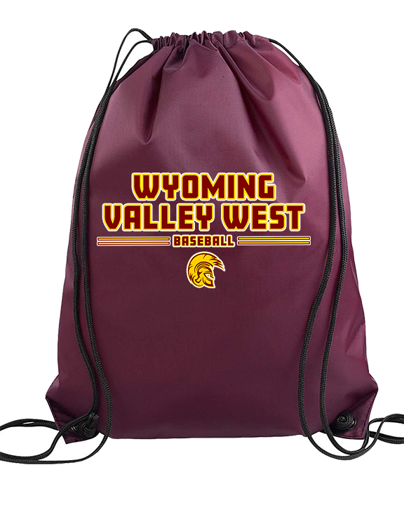 Wyoming Valley West HS Baseball Keen - Drawstring Bag