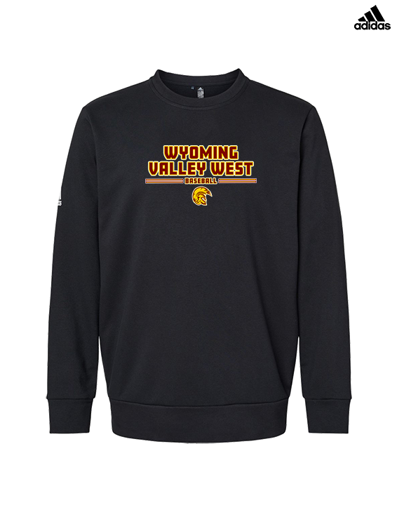 Wyoming Valley West HS Baseball Keen - Mens Adidas Crewneck