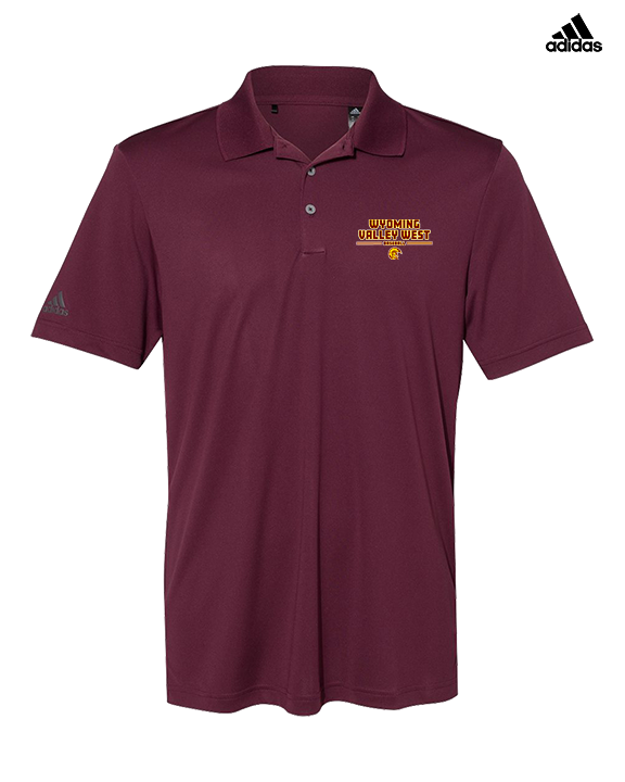 Wyoming Valley West HS Baseball Keen - Mens Adidas Polo